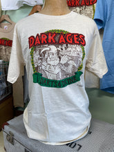 Load image into Gallery viewer, 1989 Vintage Single Stitch "Darts and Drink" Dark Ages