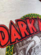 Load image into Gallery viewer, 1989 Vintage Single Stitch "Darts and Drink" Dark Ages