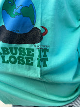 Load image into Gallery viewer, 1989 Vintage Single Stitch "Take Care of The Earth" Longsleeve Shirt | DEADSTOCK