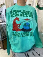 Load image into Gallery viewer, 1989 Vintage Single Stitch "Take Care of The Earth" Longsleeve Shirt | DEADSTOCK