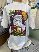 Load image into Gallery viewer, 1992 Vintage Single Stitch "Wizard Conference" Tshirt| DEADSTOCK