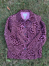 Load image into Gallery viewer, Susan Graver Style Y2K Pink Cheetah Blazer Size M- NWT
