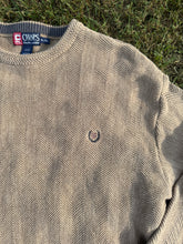 Load image into Gallery viewer, RL Chaps Knit Cable Tan Sweater Sz XL
