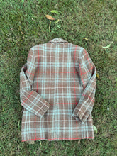 Load image into Gallery viewer, Vintage Plaid Wool Blazer

