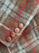 Load image into Gallery viewer, Vintage Plaid Wool Blazer

