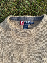 Load image into Gallery viewer, RL Chaps Knit Cable Tan Sweater Sz XL
