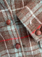 Load image into Gallery viewer, Vintage Plaid Wool Blazer

